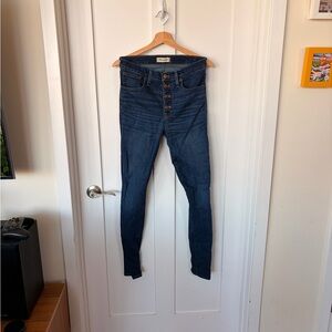 Madewell 9” High-Rise Button-Fly Jeans